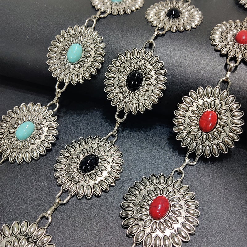 Wasteland Style Retro Metal Waist Chain Accessories Women'S Decorative Skirt Sweater Jeans Belt Y2K Style - Image 3